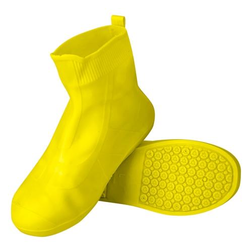 Waterproof Shoe Covers Reusable Not-Slip Rain Shoe Covers Protectors Foldable TPE Rubber Shoe Protectors For Men Women Kids image