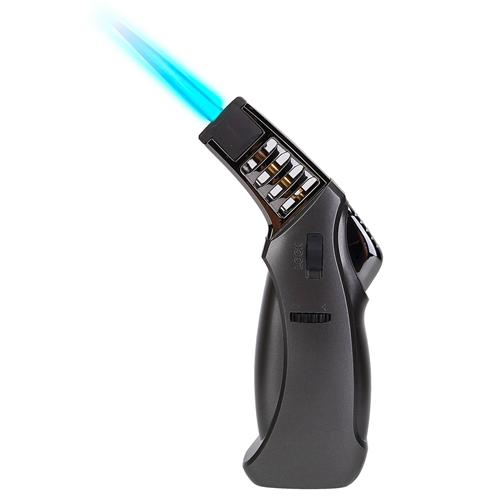 Butane Torch Refillable Kitchen Blow Torch Lighter Windproof Cooking Jet Torch with Safety Lock Adjustable Flame for Creme Brulee BBQ Baking (Butane G image