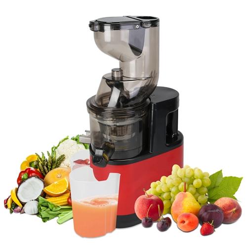 Cold Press Juicer Machine 300W Electric Slow Masticating Juicer for Whole Vegetable and Fruit with Reverse Function 2 Containers Cleaning Brush Clear image