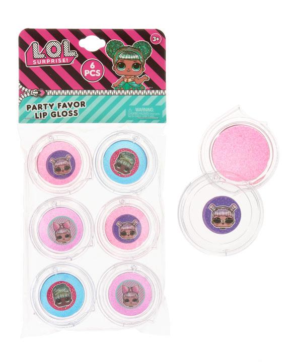 L.O.L. Surprise! Glitter Glow Lip Gloss - 6-Pack image
