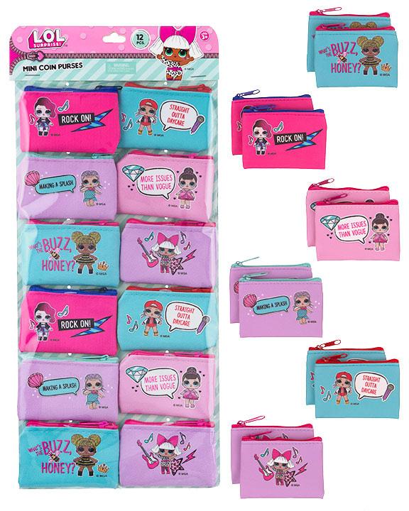 L.O.L. Surprise! Printed Mini Coin Purses - 12-Pack image