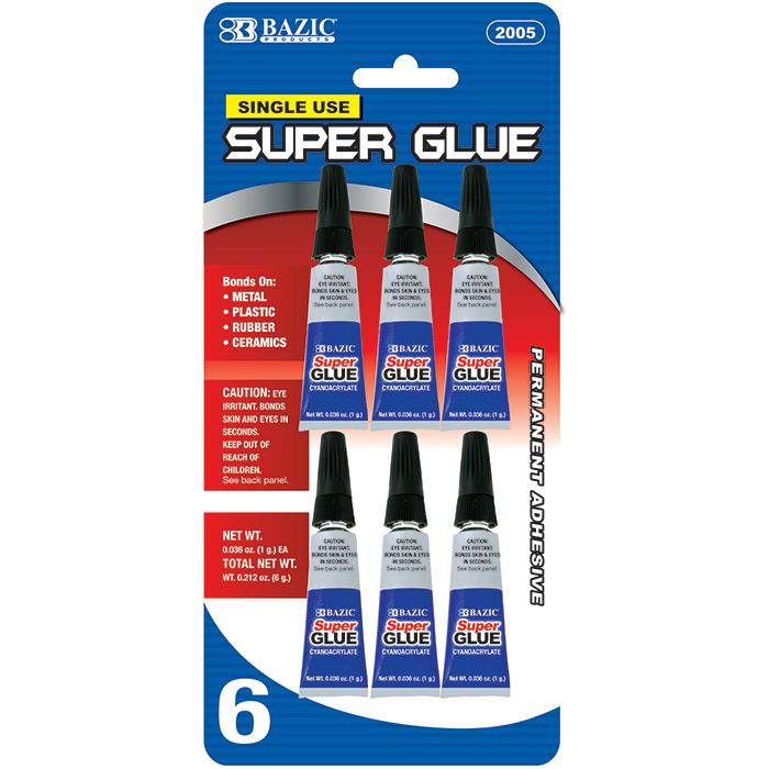 1 G / 0.036 Oz Single Use Super Glue (6/Pack) image