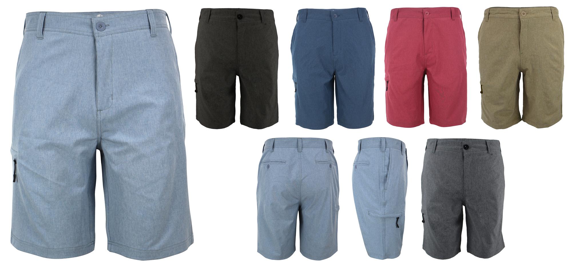 Men's Hybrid Wet/Dry Shorts w/ 4-Way Stretch - Choose Your Color(s) image