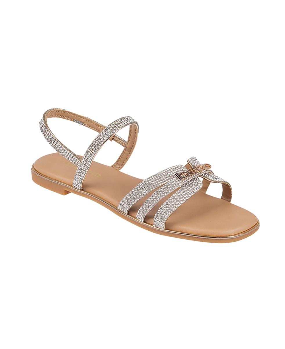 Bebe Women Fashion Strap Sandals w/ Rhinestones image