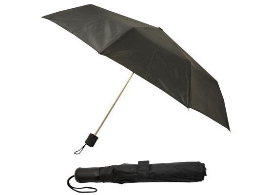 WeatherZone 42'' Arc Black Super Mini Umbrellas image