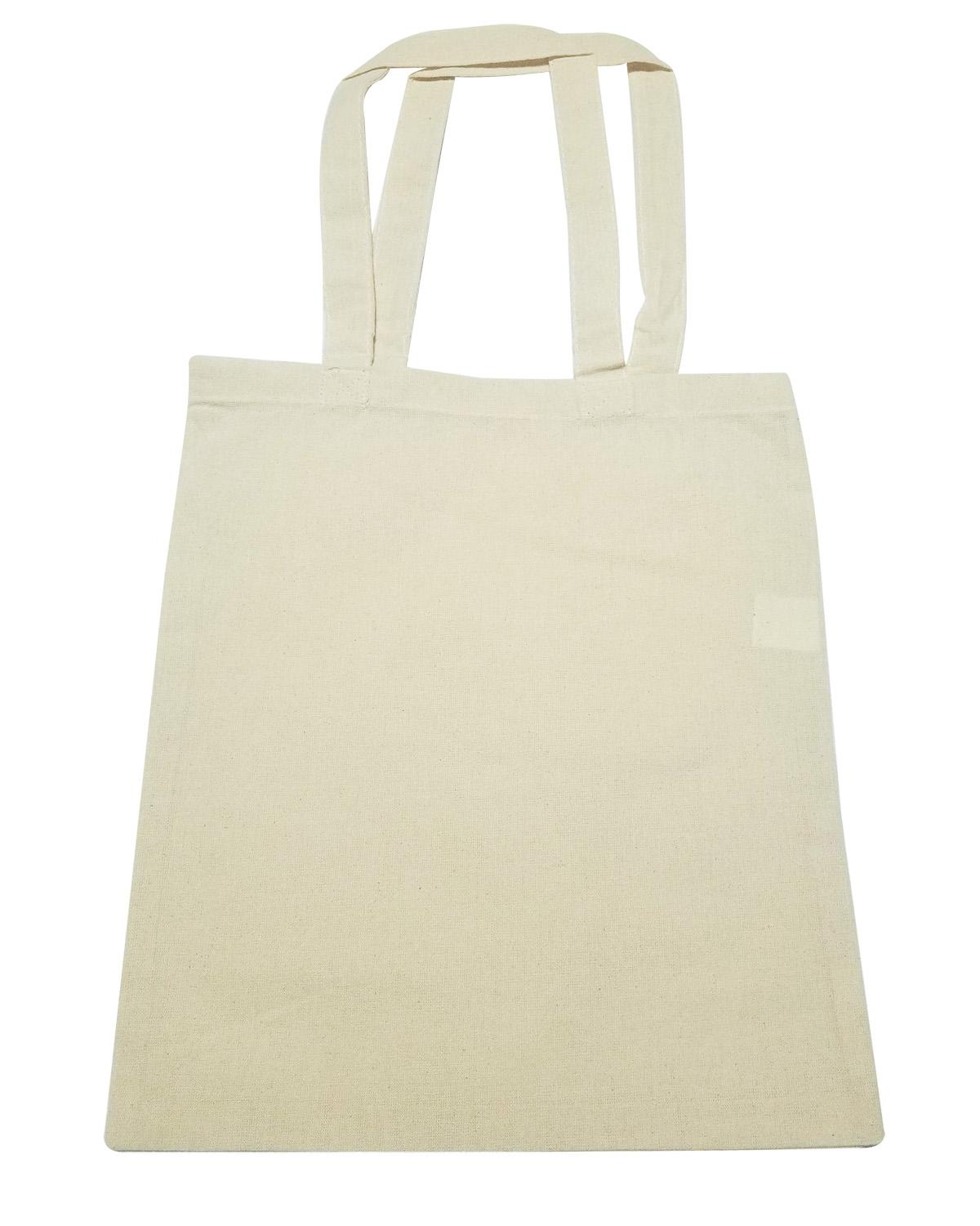 Natural Cotton Canvas Tote Bags - 11" x 13" image