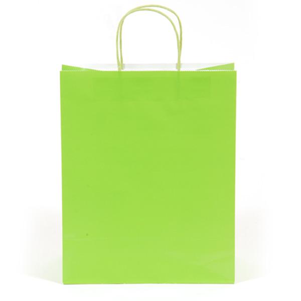 Narrow Medium Lime Green Gift Bags