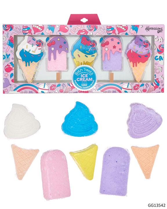Ice Cream Treat Bath Bombs Set - 8-Pack image
