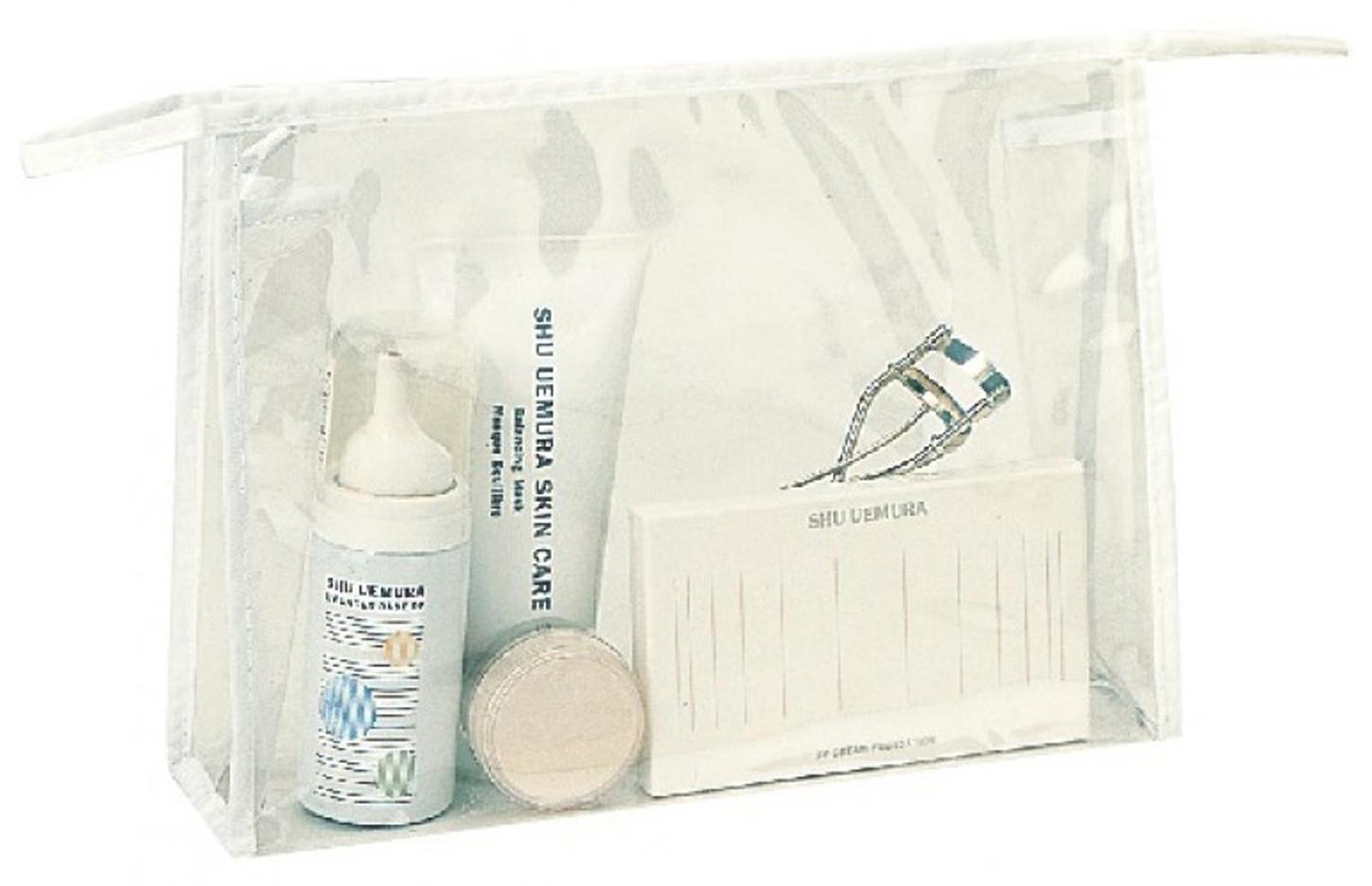 8" Clear Cosmetic Tote Bags image