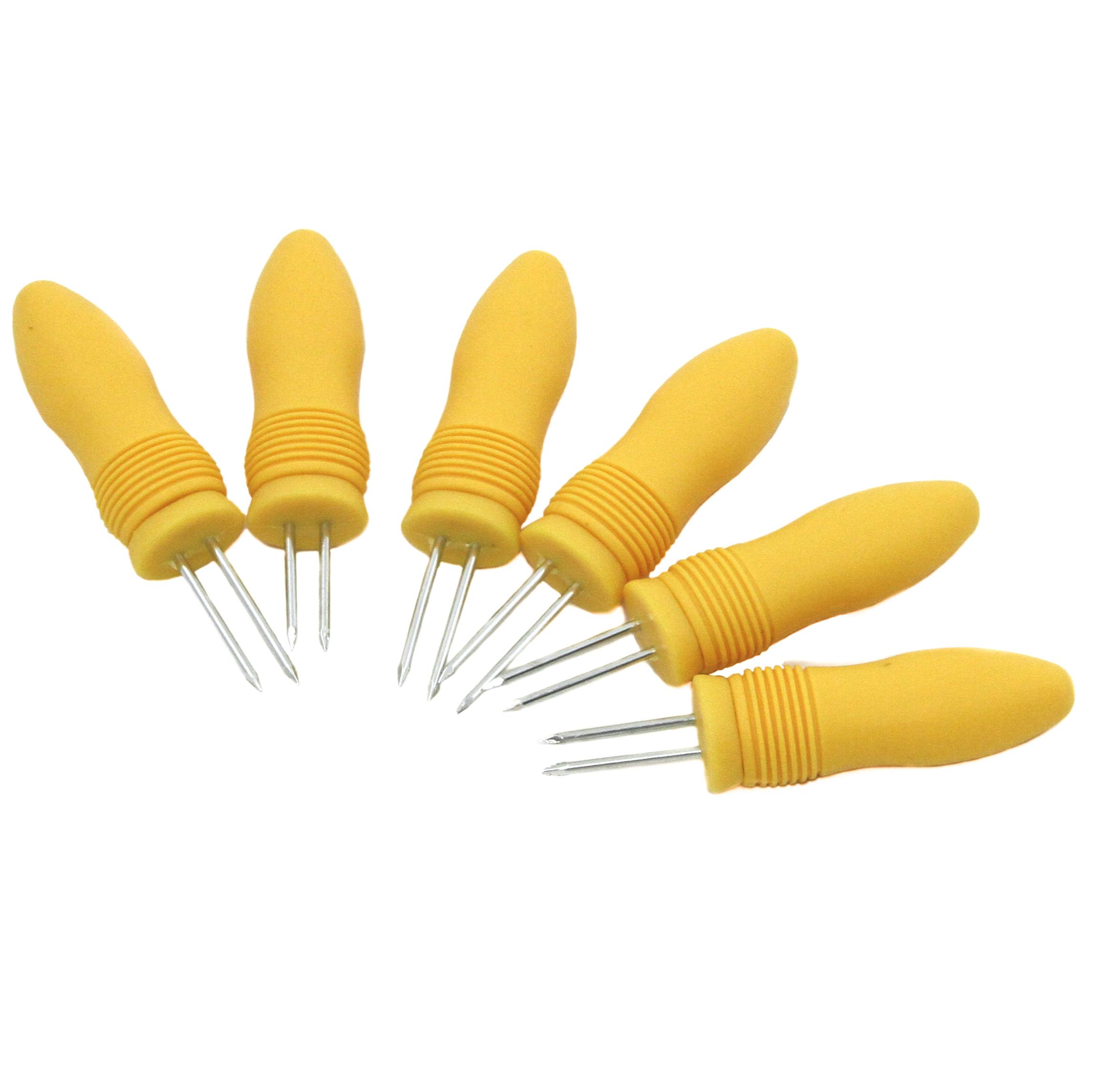 Soft Grip Corn Holders - 6-Pack image
