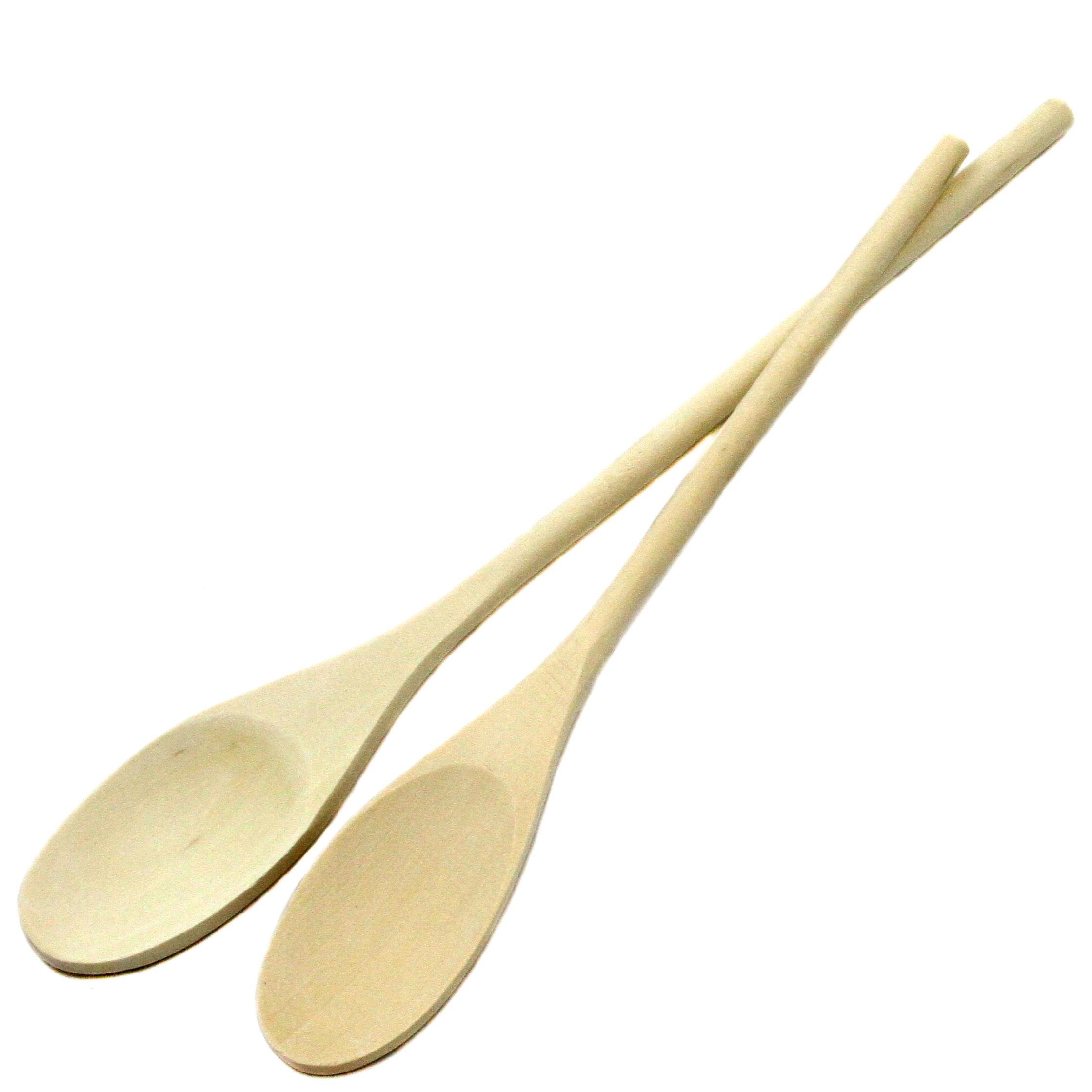 2 Piece Solid Wooden Spoon Sets image