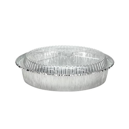 8" Round Aluminum Pan w/ Dome Lid - 8-Packs - Nicole Home Collection image