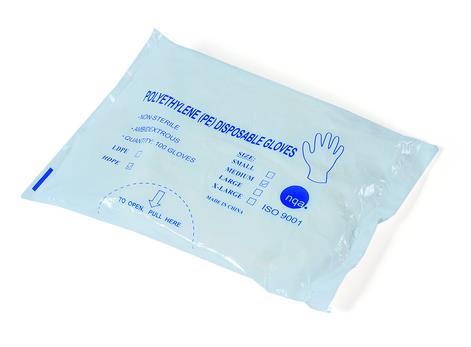 Polyethelene Disposable Gloves - Size: Small
