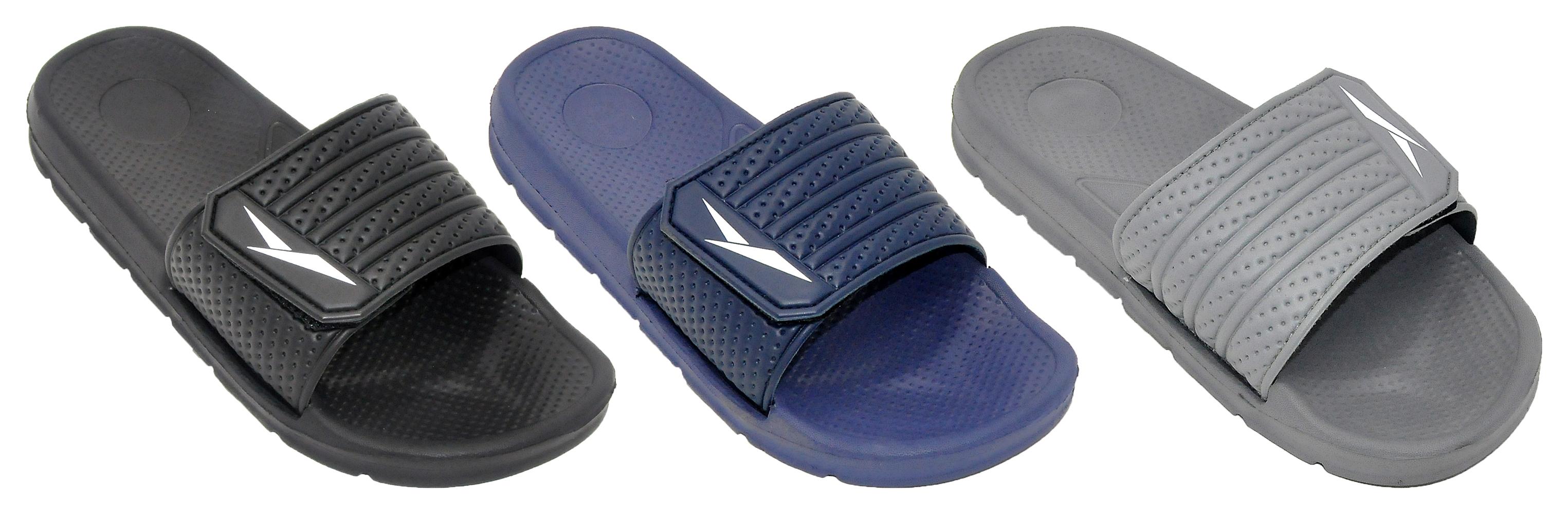 Men's Velcro Slide Sport Sandals - Sizes 7-13 image