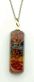 Chakra Orgonite Necklace image