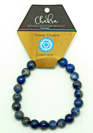 Throat Chakra Lapis Bracelet image