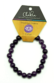 Third Eye Amethyst Bracelet image