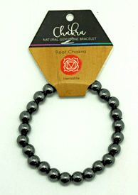 Root Chakra Hematite Bracelet image