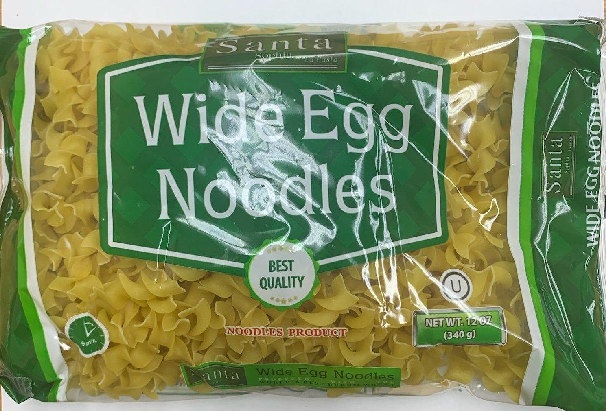 Santa Sophia Wide Egg Noodles 12/12oz image