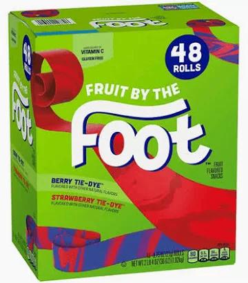 BETTY CROCKER FRUIT BY THE FOOT VARIETY PACK 48CT/36oz