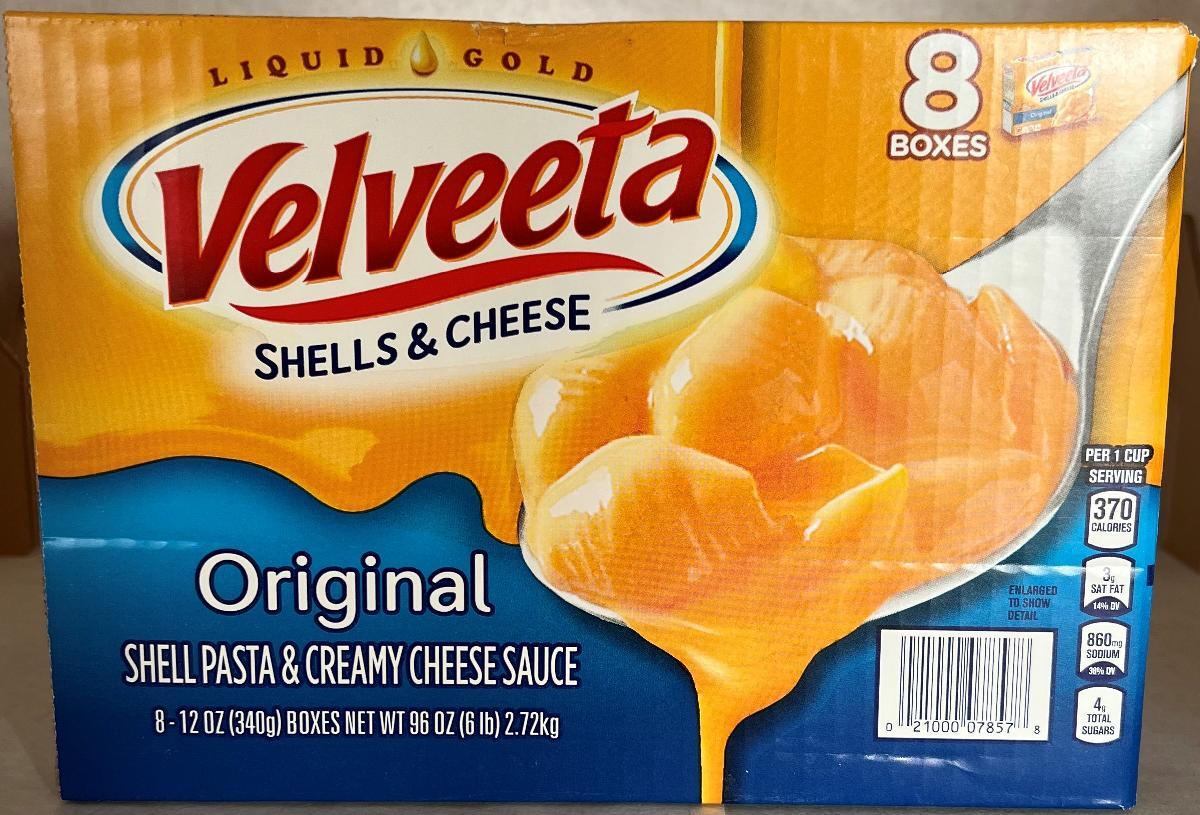 Velveeta Shells & Cheese Original 8/12oz image