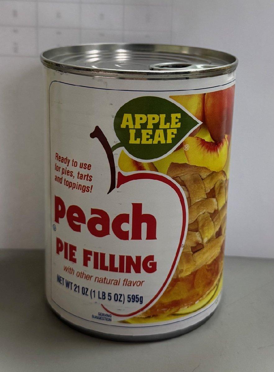 Apple Leaf Peach Pie Filing 12/21oz image