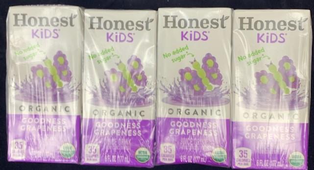 Honest Kids Organic Goodness Grapeness 5/8-6oz