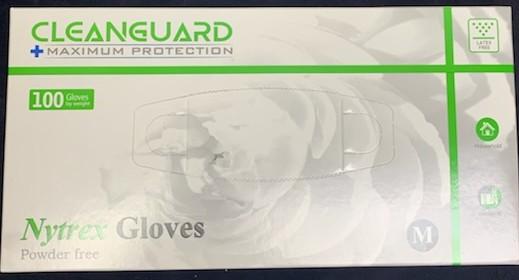 Cleanguard Nytrex Glove Medium Powder Free 24/100ct