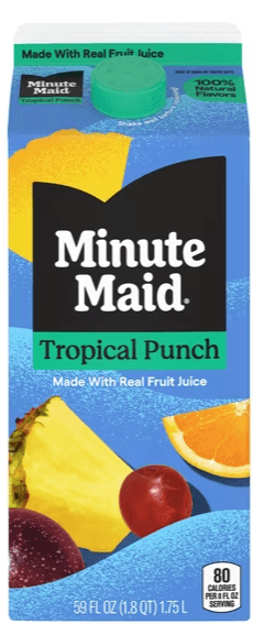 Minute Maid Tropical Punch 8/59 oz image