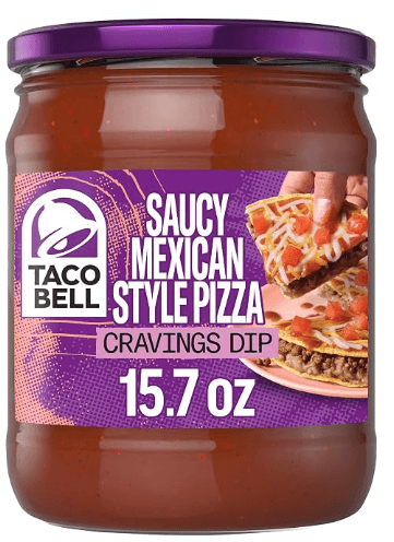 Taco Bell Saucy Mexican Style Pizza 8/15.7oz image