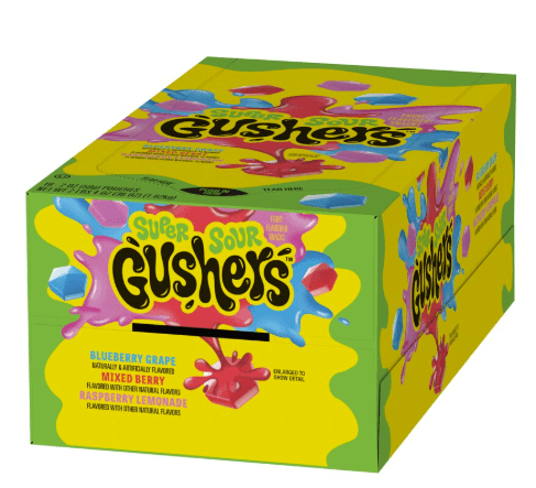 GUSHERS SUPER SOUR BERRY 6/18-34.20oz image