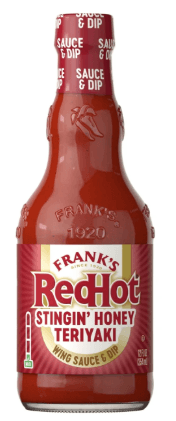 Frank's RedHot® Stingin' Honey Teriyaki Wing Sauce 5/12oz image