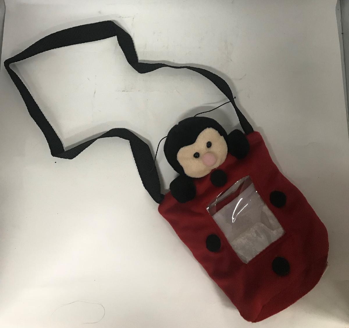 Lady Bug Plush Bag 6ct