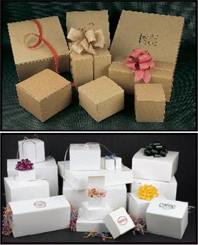 1 Piece Quick Lock Gift Box - 8in. x 8in. x 6in. - #QL86W image