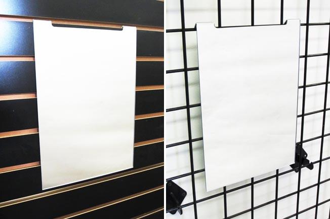 Slatwall/Gridwall Mirror - 10in. x 14in. - CLOSEOUT - #5007U image