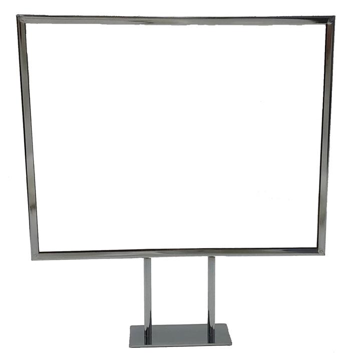 Closeout Mitered Corner Sign Holder - 14" Wide x 11" High - #99MCP14 image