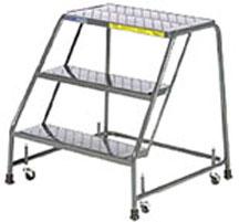 Standard Rolling Ladder - Four 24in. Wide Steps - #L426