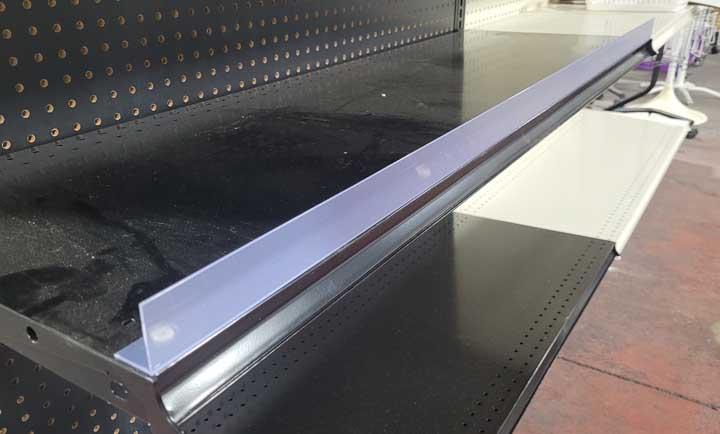 Gondola Plastic Retainer Strips - #PCRS