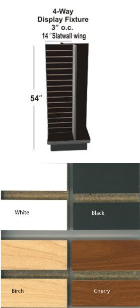 Slatwall 4 Way on Wheels - #SWING image