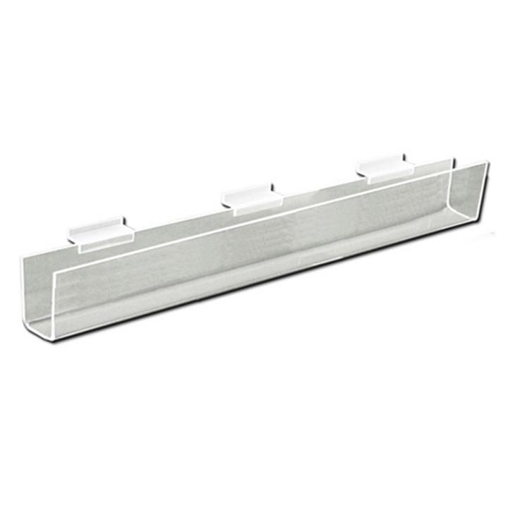 Slatwall J-Rack Shelf with Flat Bottom - 36" - #SWJR36 image