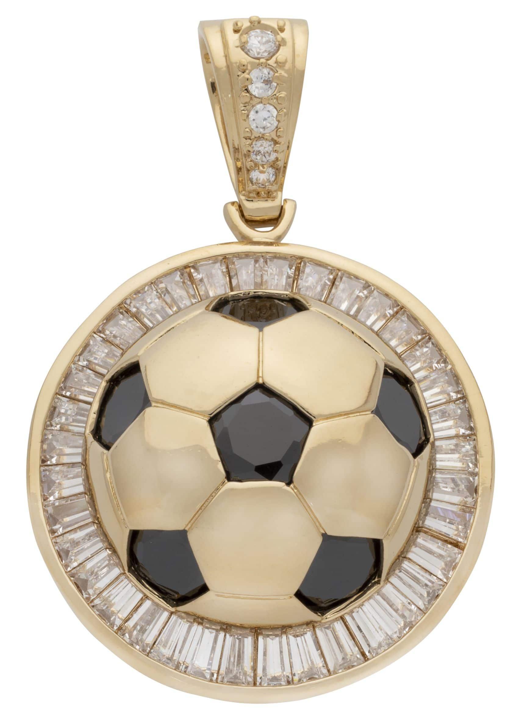 CZP-155 | CZ Soccer Ball Pendant