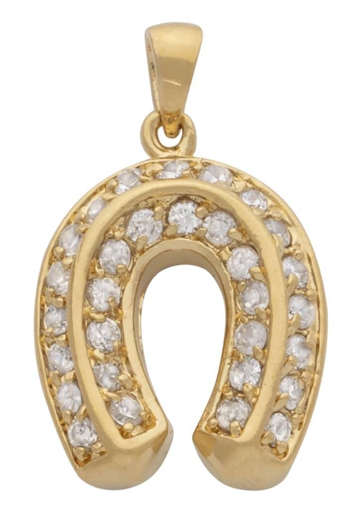 CZP-594 | CZ Horseshoe Pendant