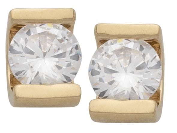 CZE-007 | CZ Solitaire Stud Earrings image