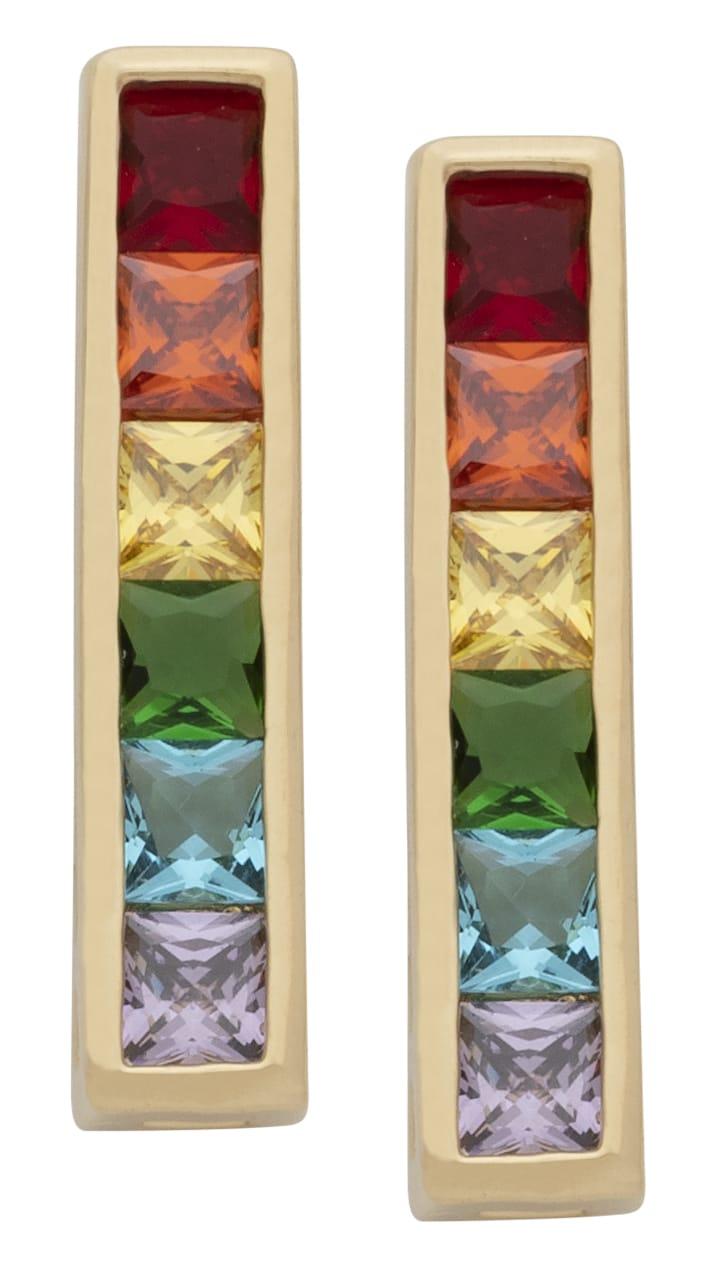CZE-075 | CZ Multi-Colored Earrings image