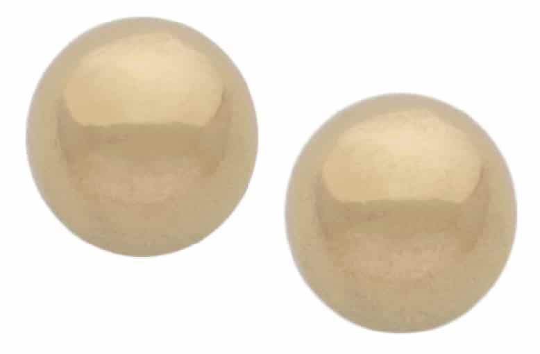 LE-063F | Ladies Earrings Extra Large Balls 8MM image