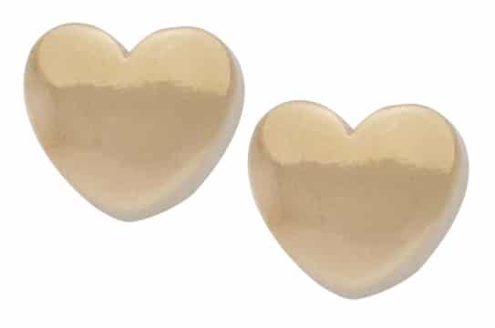 LE-075 | Ladies Earrings Heart Studs image