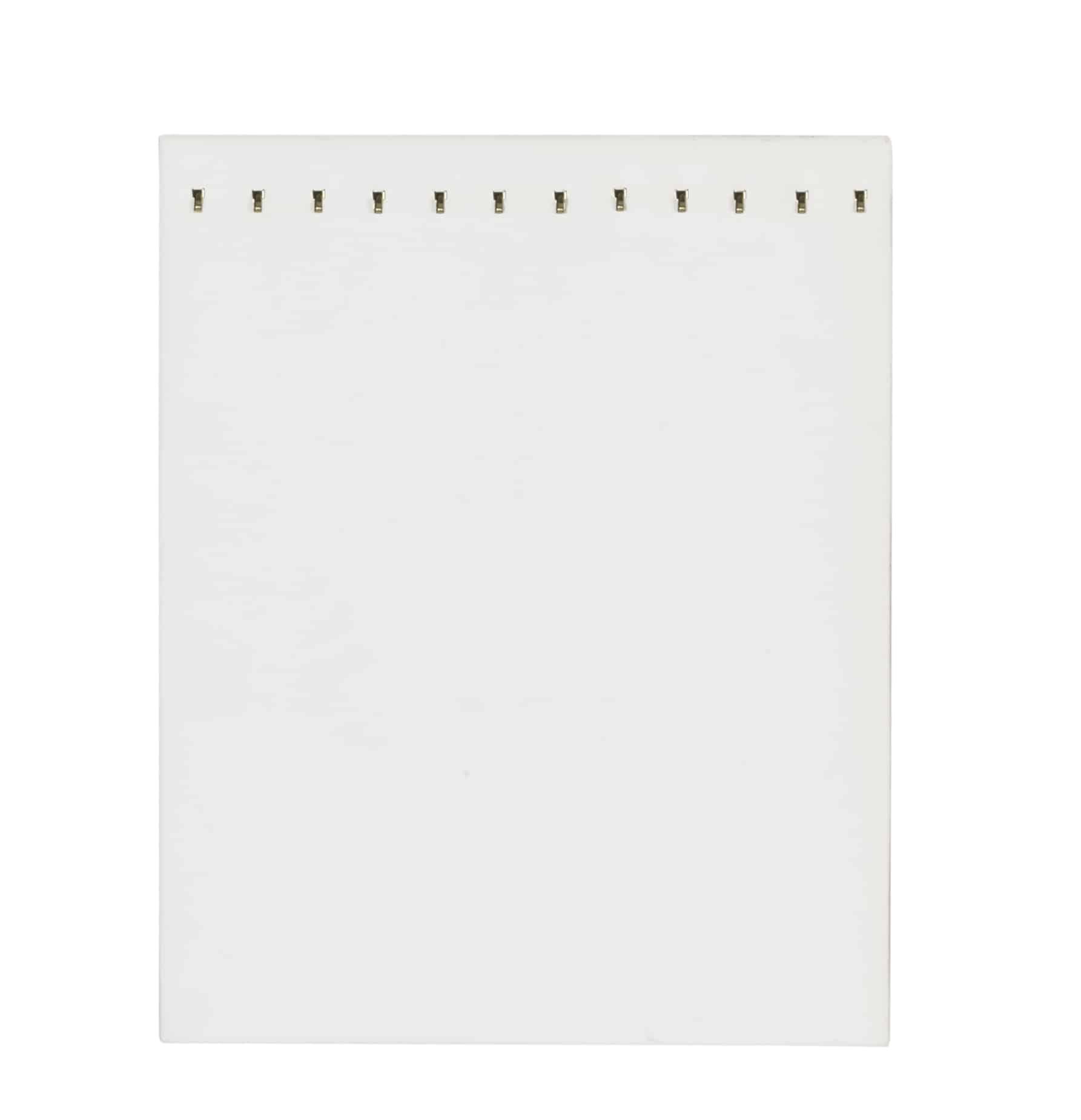 XD-009W | 12 Hook White Easel Stand image