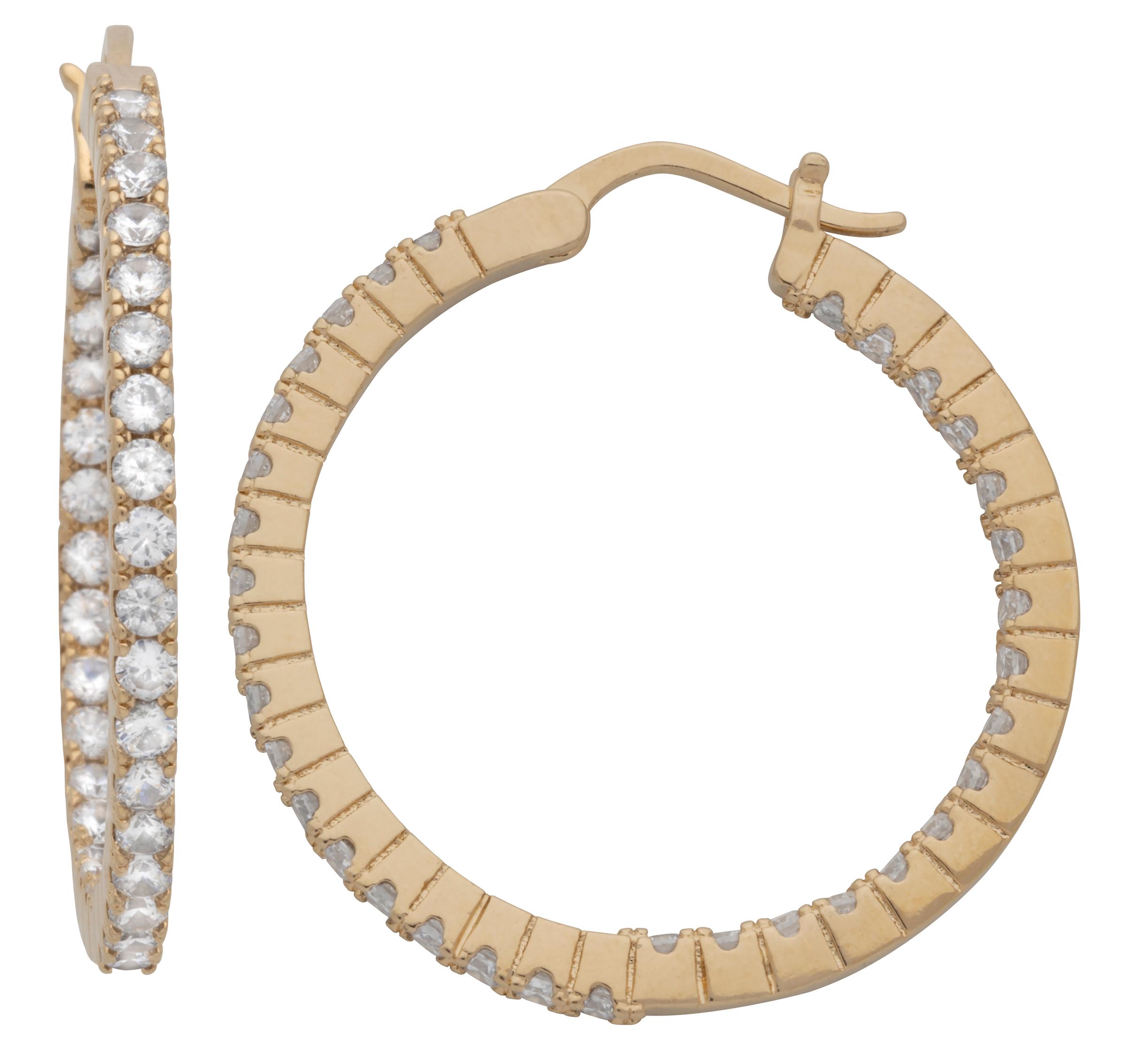 CZE-279 | CZ Hoop Earrings image