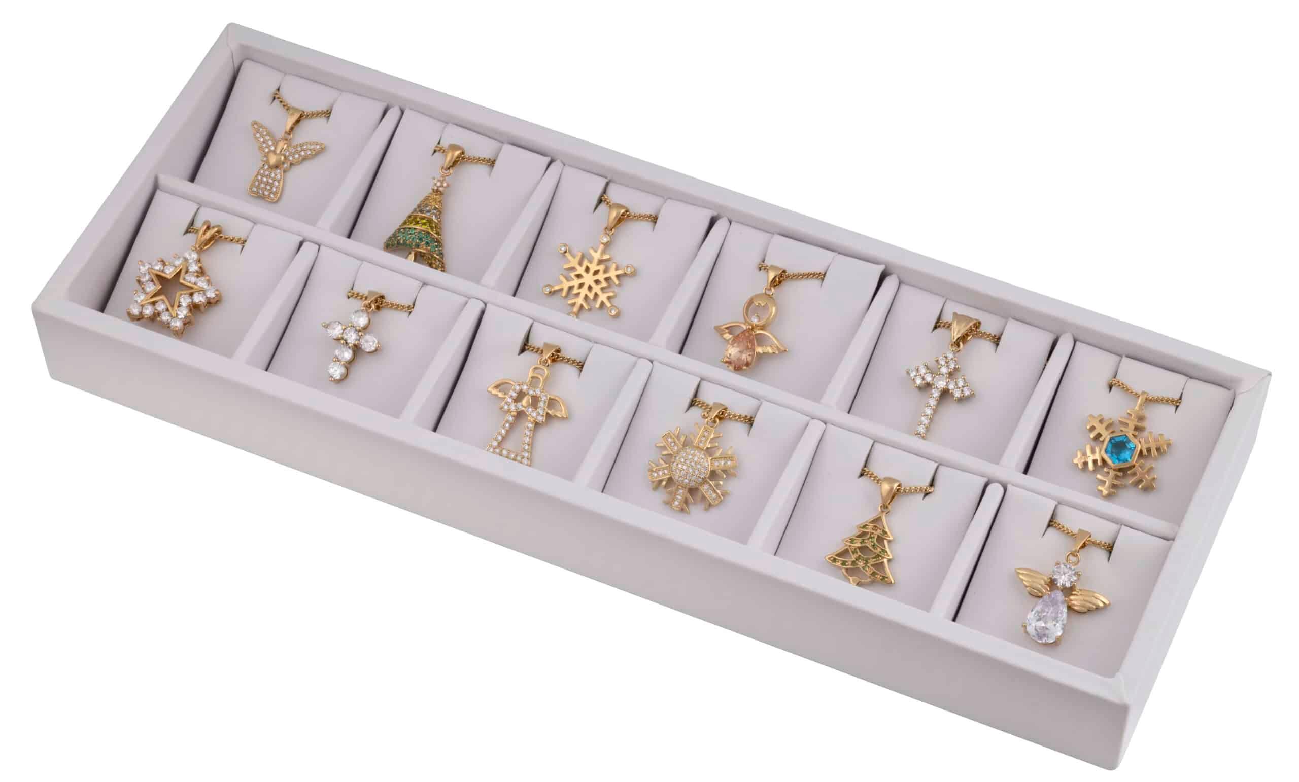Christmas - 12 Charms & Chains - With Display | Collection image