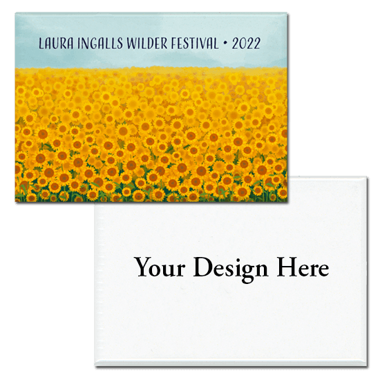Custom Refrigerator Magnets | Metal-Wrapped Souvenir Magnets image